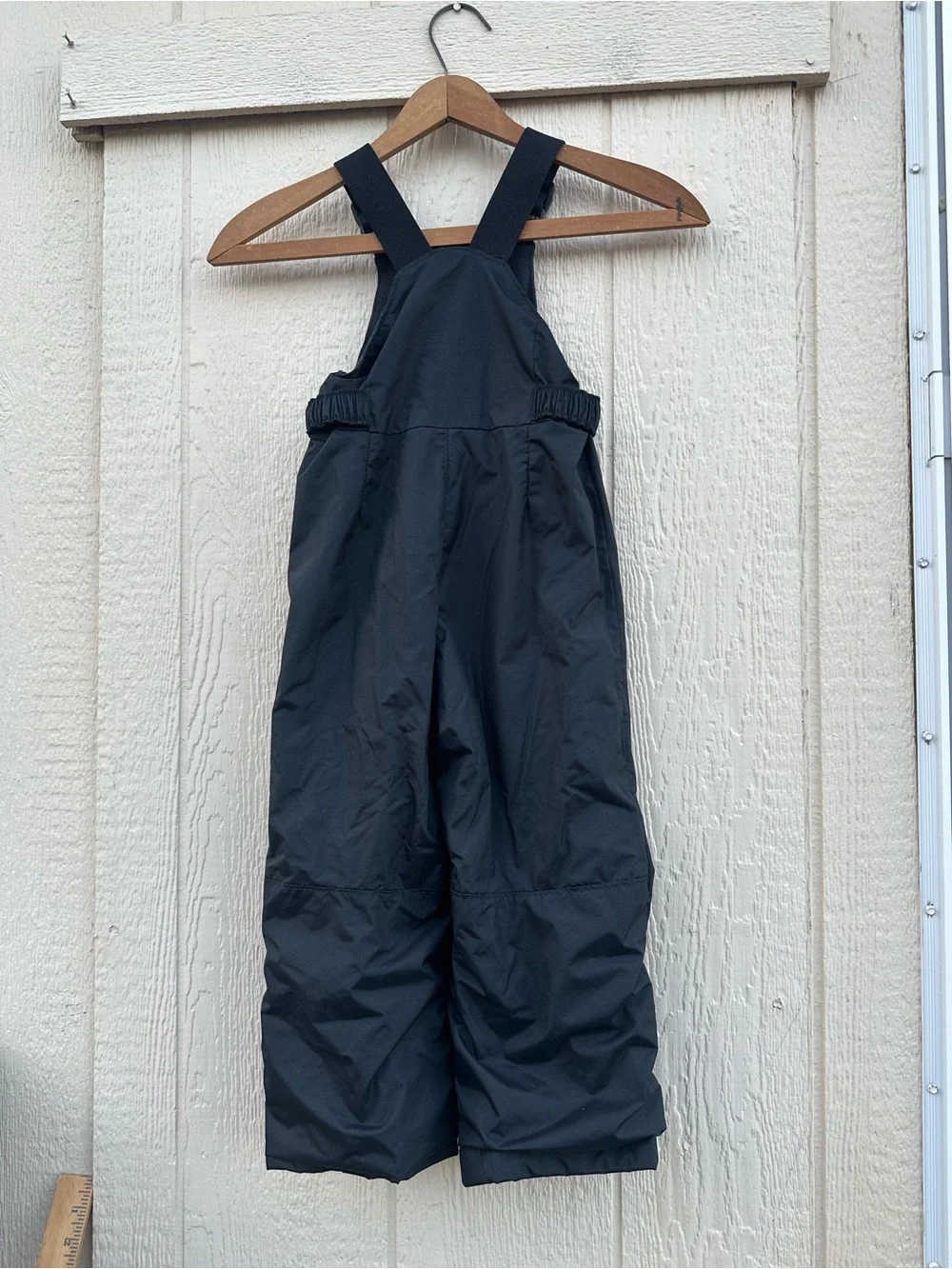 Columbia Black Kids Insulated Snow Overalls